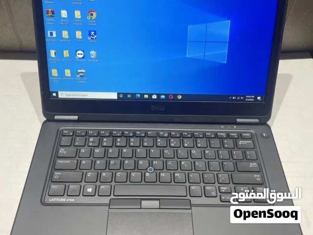 لابتوب  لبيعDell Latitude E7450 14 Laptop i5-5200U Windows 10
