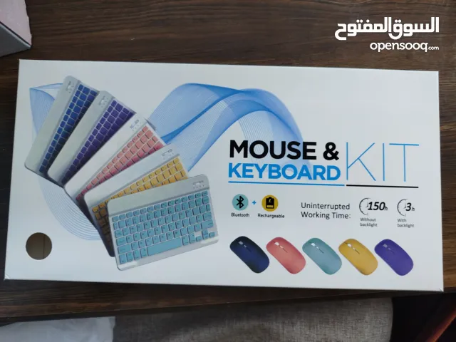 كيبورد شحن تايب سي واير لس وماوس واير لس