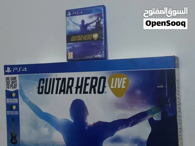 گيتار للبلي 4 و 5 Guitar hero live مع اللعبة