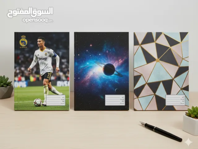 دفاتر مدرسيه 100ورقه