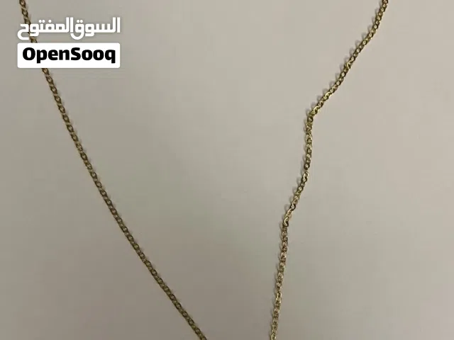 قلاده فضة مطليه ذهب ب أسم فاطمة
