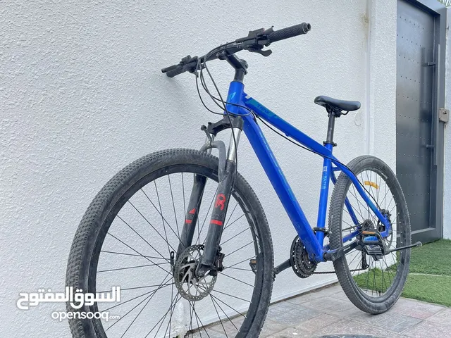 للبيع(for sell) سيكل اللمينيوم بالكامل قوي وخفيف الوزن رنج 29 بريكات oil 9جيرات خلفيه