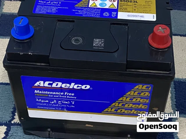 بطارية سيارة وشاحنة من نوع ACDelco 55D23L - وارد السعودية. 12 ڤولت، 60 امبير في الساعة