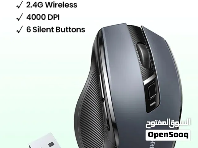 ماوس يوجرين (UGREEN) لاسلكي ثنائي الوضع (Bluetooth + 2.4G).