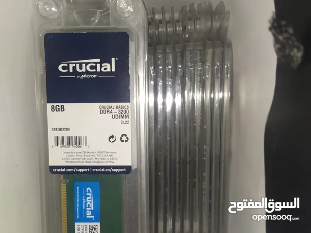 رامات DDR4 P. C بحاله ممتازه للكمبيوتر