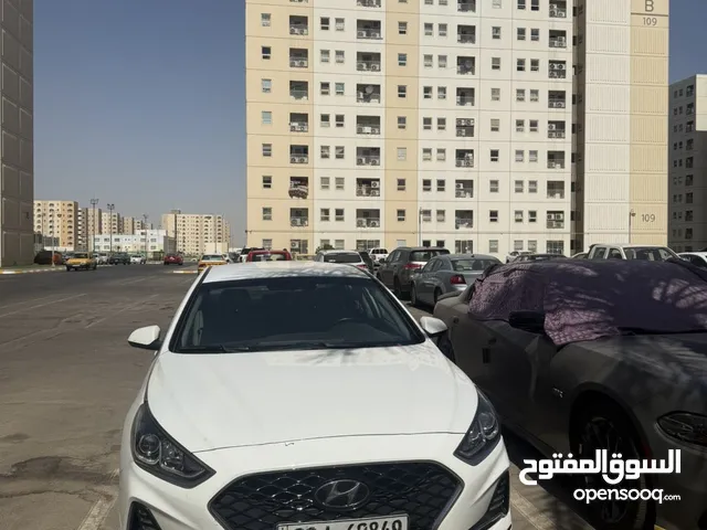 سوناتا 2019 رقم اربيل سيارة بحالة جيدة