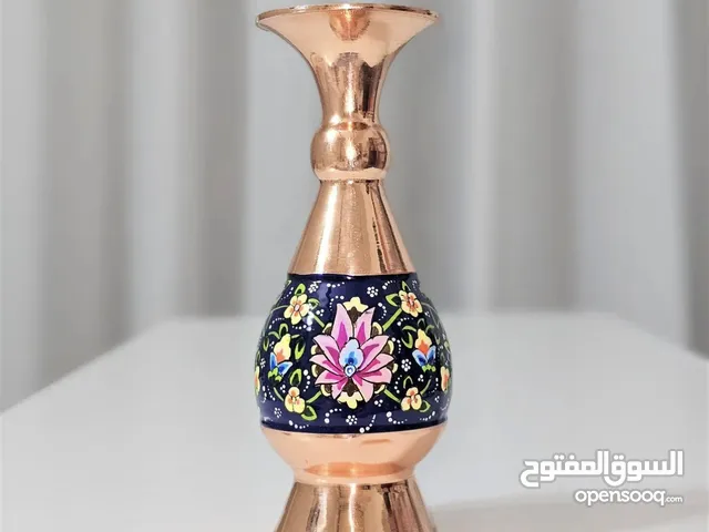 فازة نحاسية يدوية بتصميم فاخر