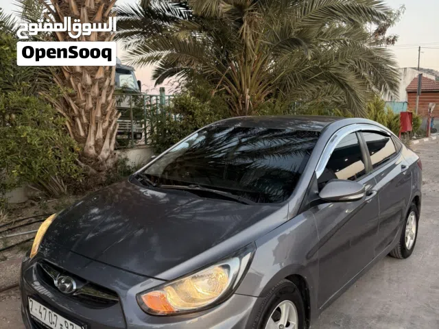 فقط 45 كاش هيونداي اكسنت ديزل 2013 عدد الغيارات 4 ترخيص تامين نخب اول شركة قطارة بالمصروف ابللش