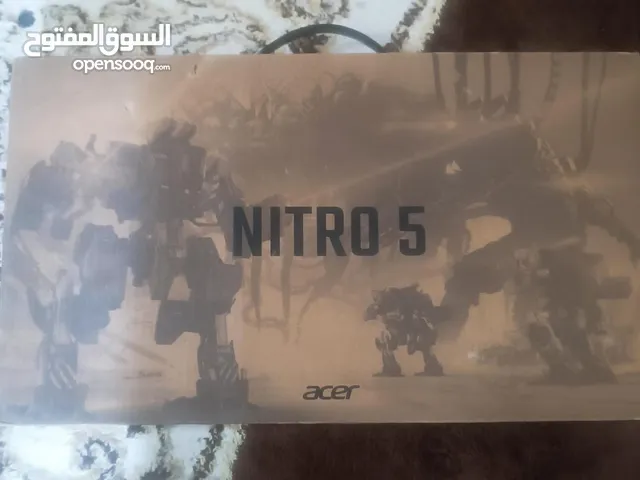 Acer Nitro 5 i9-11900H RTX 3060 جديد بالعلبة