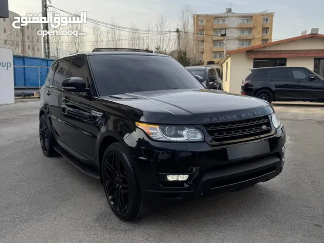 2 range ROVER SPORT supercharged V8 1- الاول اسود قلب احمر 2- الثاني اسود قلب اسود