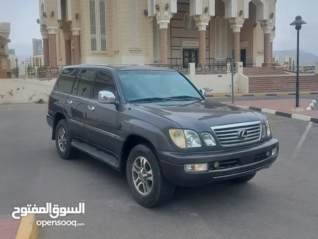 DHS 23500/= 2003 LEXUS LX470 - LX 470 - FULL OPTION  مسرفس بالكامل  - بحالة ممتازة جداً