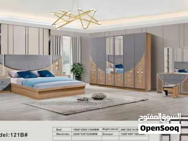 غرف نوم مميزه 7قطع شامل تركيب ودوشق طبي مجاني