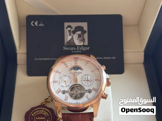 ساعة ماركة سوان اند ادجر Swan and Edgar مستعملة استعمال بسيط