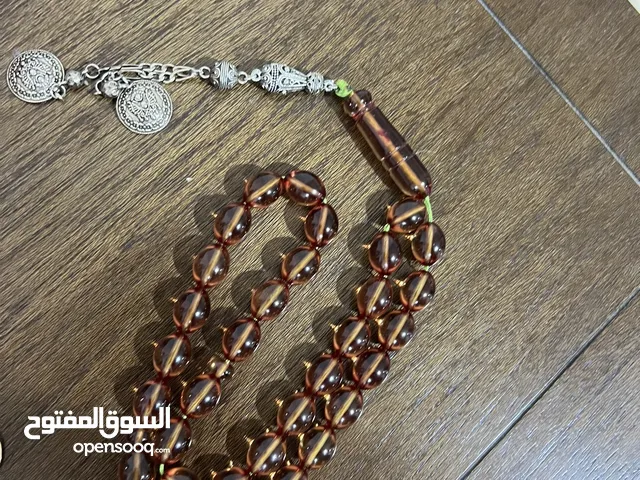 مسبحة كهرمان بحالة جديدة وممتازة من اجمل المسابح