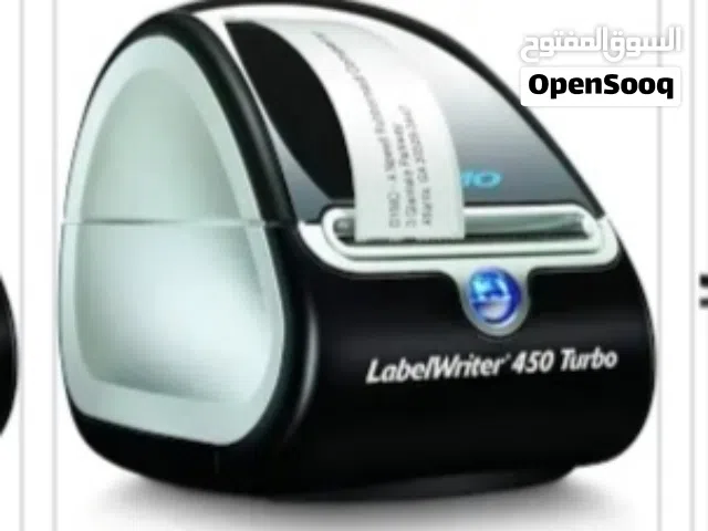 للبيع طابعة باركود DYMO LabelWriter 450 Turbo – استعمال بسيط  (ما بتحتاج حبر) 50دينار شامل توصيل
