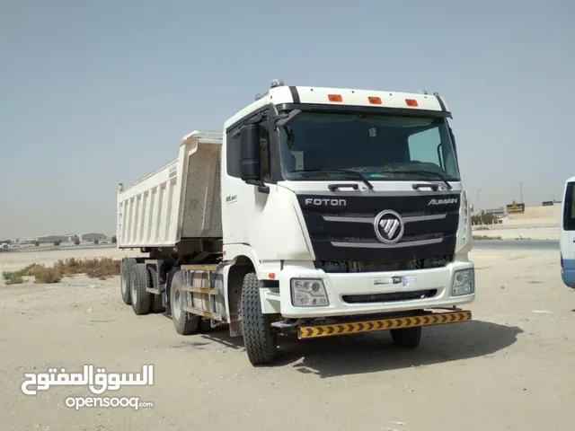 3 راس ماركه فوتون موديل2020 بحاله سليمه بشهاده فحص دوري جديد + عدد 2 صندوق قلاب 24 متر موديل 2021