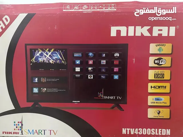 Nikai 43 inches Smart TV, FHD, Price 350