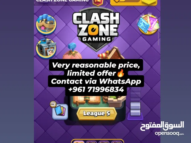 premium clash royale account level 69 for sale