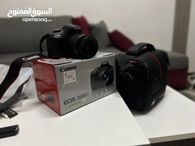 Canon EOS 2000D كانون EOS 2000D جديد غير مستعملة) بسعر (250jd)