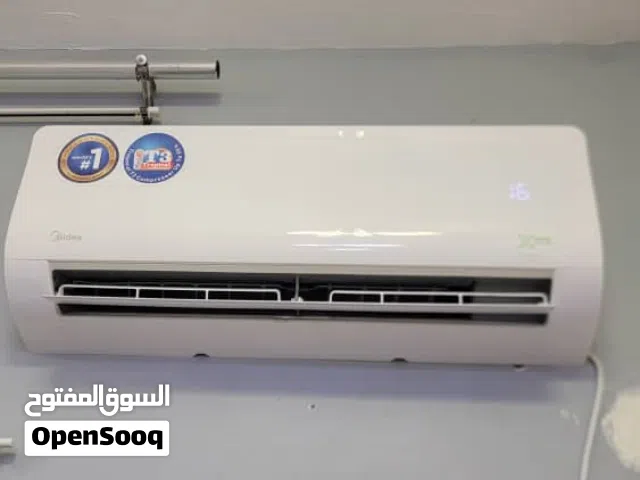 مكيف سبليت ميديا شبه جدبد طن واحد ( تربو ) اكستريم T3 يعمل في اجواء فوق الخمسين درجة حرارة تبريد ممت