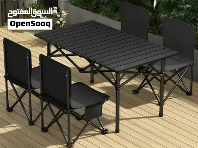 طاولات وكراسي متنقله للطلعات والجلسات الشتويه الخارجيه والبحر والرحلات
