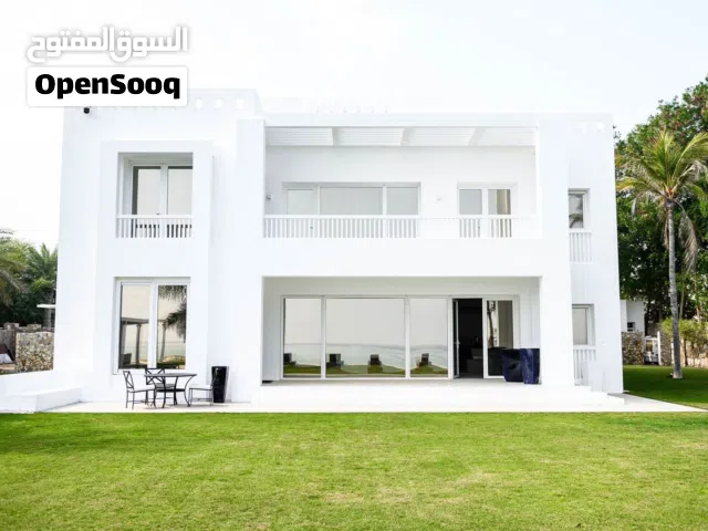 Luxurious 5BR beachfront Villa with private pool and Marina access available for Sale in Jebel Sifah