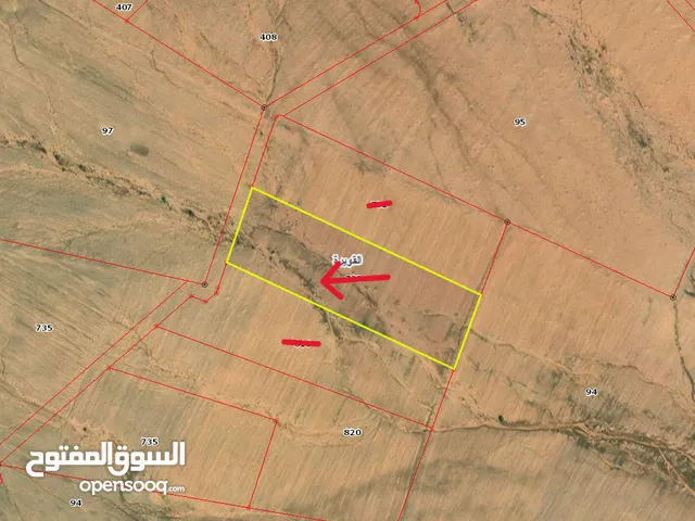 للبيع قطعة ارض من اراضي العقبة القويرة للاستثمار بسعر مغري