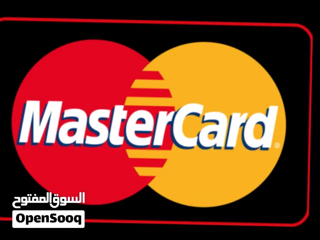 بطاقات ماستر كارد فلوس حقيقية صالحة للشراء أونلاين، الاشتراكات، التحويلات، والدفع في المواقع والتطبي