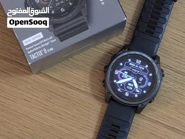 جارمن تاكتيكس 8، 51 ملم، شاشة شحن بالطاقة الشمسية  Garmin Tactix 8 51mm Solar