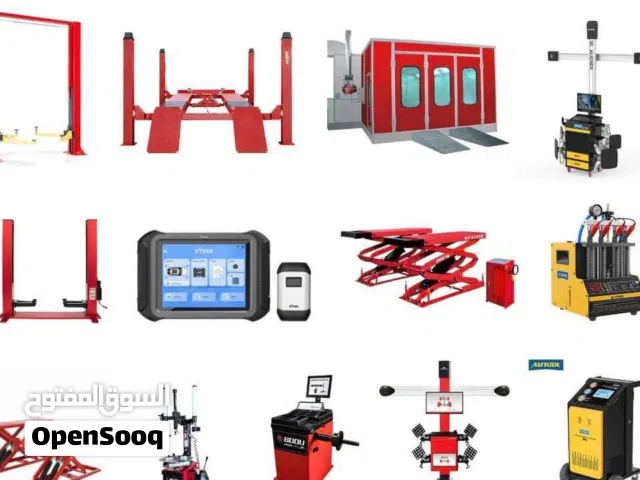"All garage tools and equipments"
