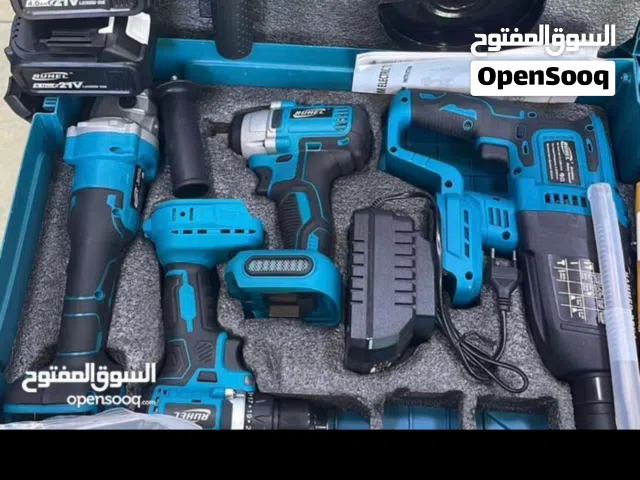 طقم 4 قطع كت شحن صاروخ درل همر درل بناشر درل شحن ماركة RUHEL
