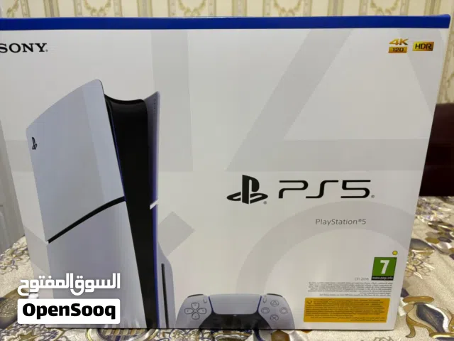 بليستيشن  5 نسخة السليم السيديات حجم 1TB Playstation 5 Slim CD Edition 1000GB
