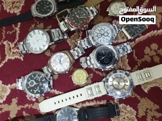 15 ساعه اغلبهم اصلي وساعة كاسيو اصلي سعر لقطه
