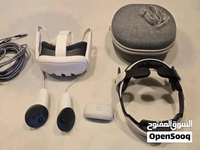 Meta Quest 3 512giga + ملحقات كاملل مع ضمان 8 أشهر
