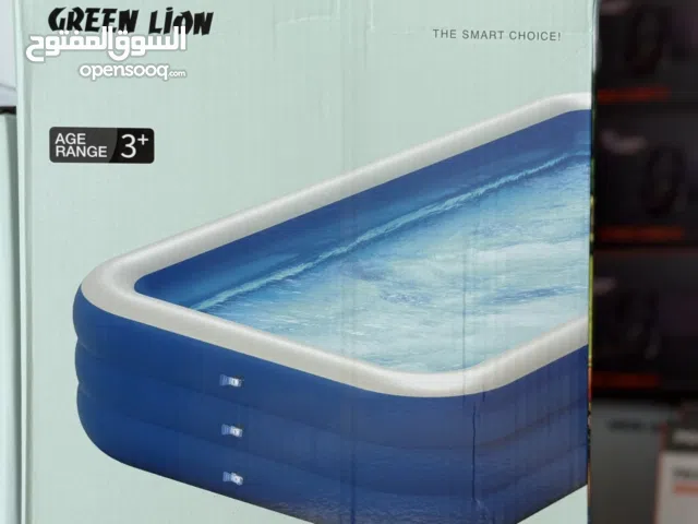 مسبح هوائي عملي وسهل الاستخدام في أي مكان من Green Lion