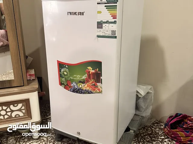 Nikai 85 Liter 3 Cubic Feet Mini white Refrigerator with Adjustable Thermostat