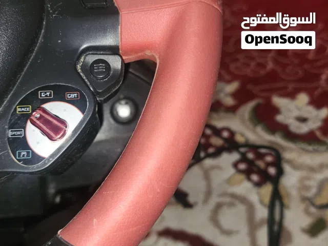 ما قد استخدمتها لان ما معي XBox   شبه جديده لان اشتريتها 500  Thrustmaster Ferrari 458 Spider
