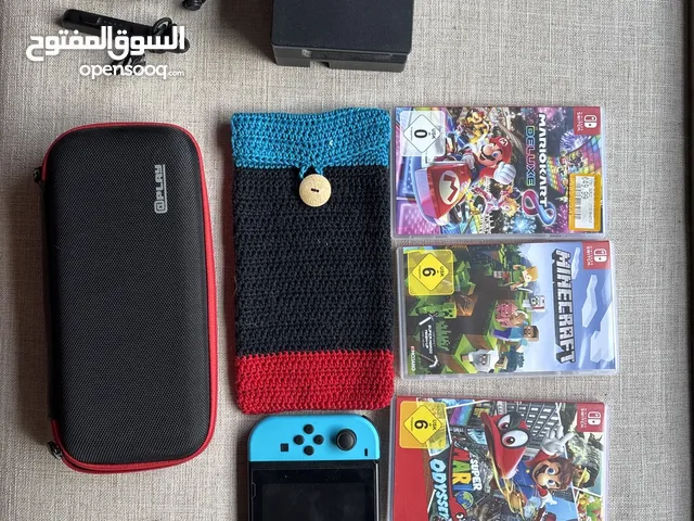 Nintendo Switch Bundle – With Games & Handmade Cover (Great Price)