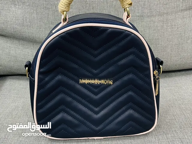 Leather Navy Blue Purse