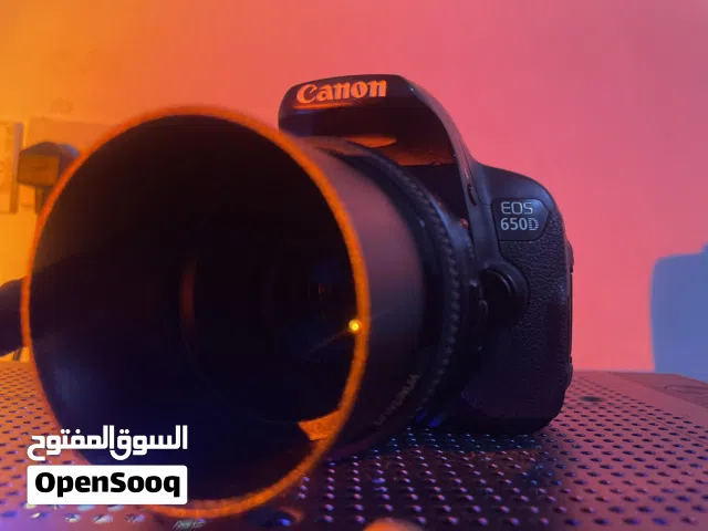 Canon 650D with 50mm lens