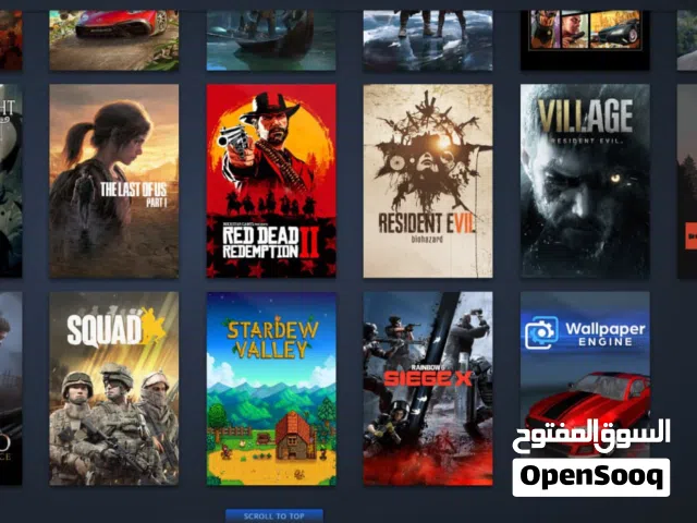 حساب ستيم اونلاين للبيع