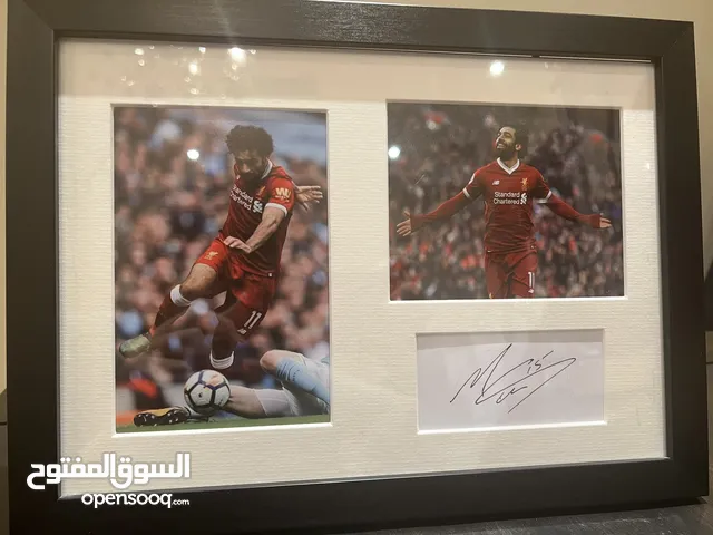 Mohamed Mo Salah Signed Liverpool FC - Autographed Photo Photograph Picture Frame