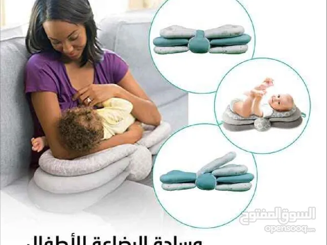 وسادة الرضاعة المبتكرة قابلة للتعديل بعدة وضعيات مريحة للأم والرضيع