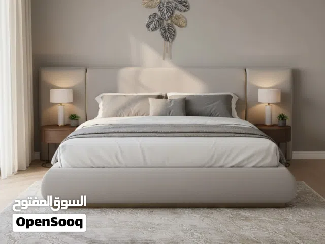 سرير فاخر 180×200  تصميم عصري وجودة لا تُضاهى   Luxury 180×200 Bed  Modern Design & Premium Qualit