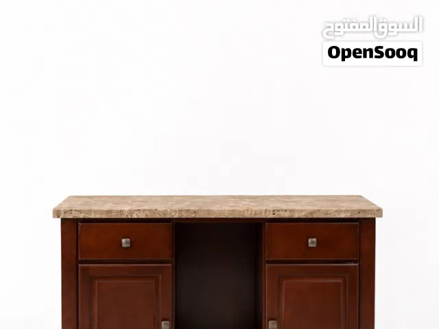 طاولات للبيع رخام و مكتبه خشبيه