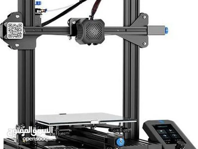 طابعة  Creality Ender-3 V2 3Dثلاثية الأبعاد ممتازة جدا بسعر حرق تم تجريبها فقط للبيع المستعجل