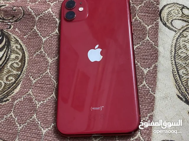 Iphone 11 احمر 128 جيجا
