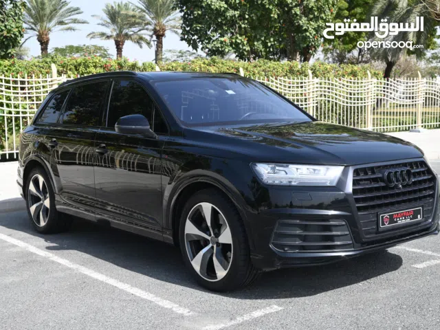 EMI 1,275 AED - AGENCY MAINTAINED - ORIGINAL PAINT - AUDI Q7 S-LINE 2017 - GCC