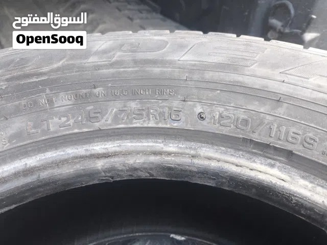 زوز عجلات مستعملات 245/75/16