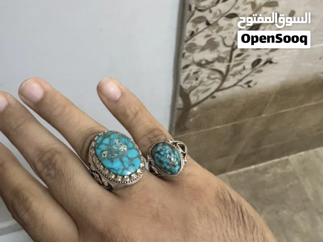 خاتمين ب حجر فيروز
